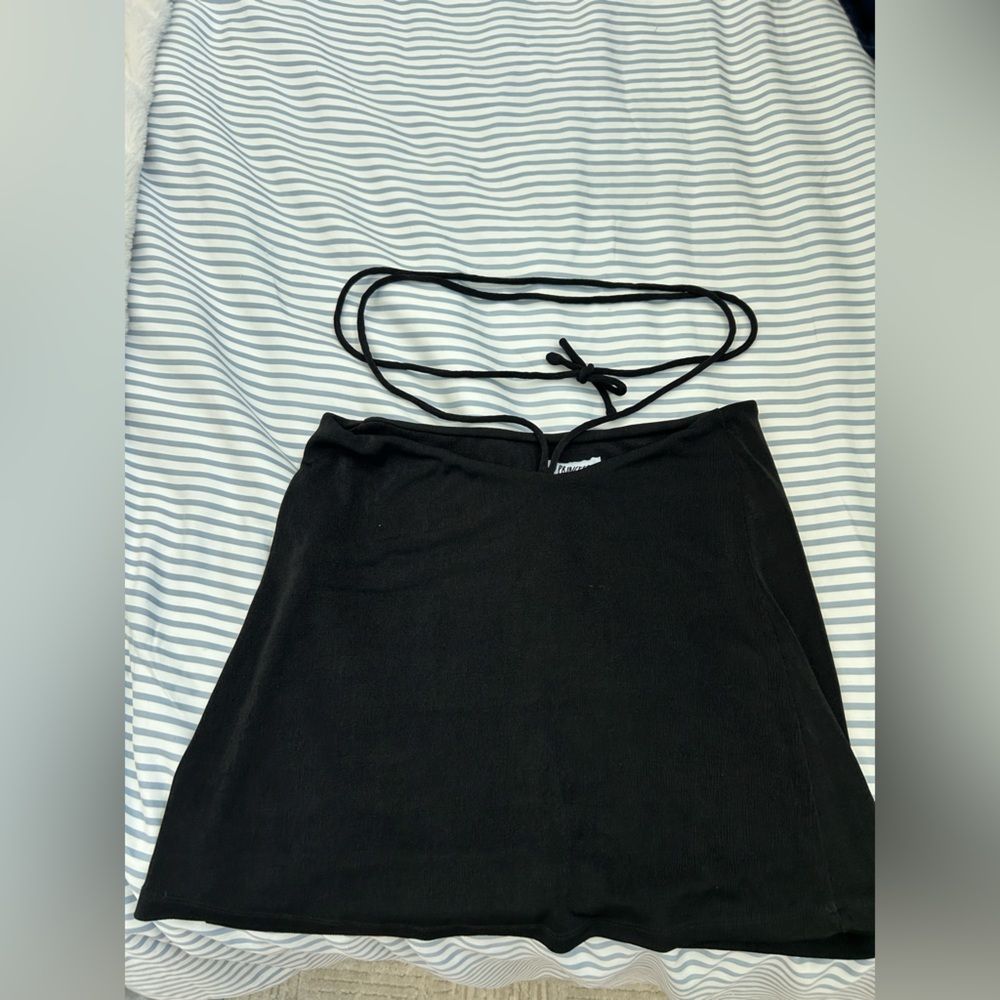 Princess Polly Black Strappy skirt